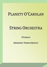 Planxty O'Carolan Orchestra sheet music cover